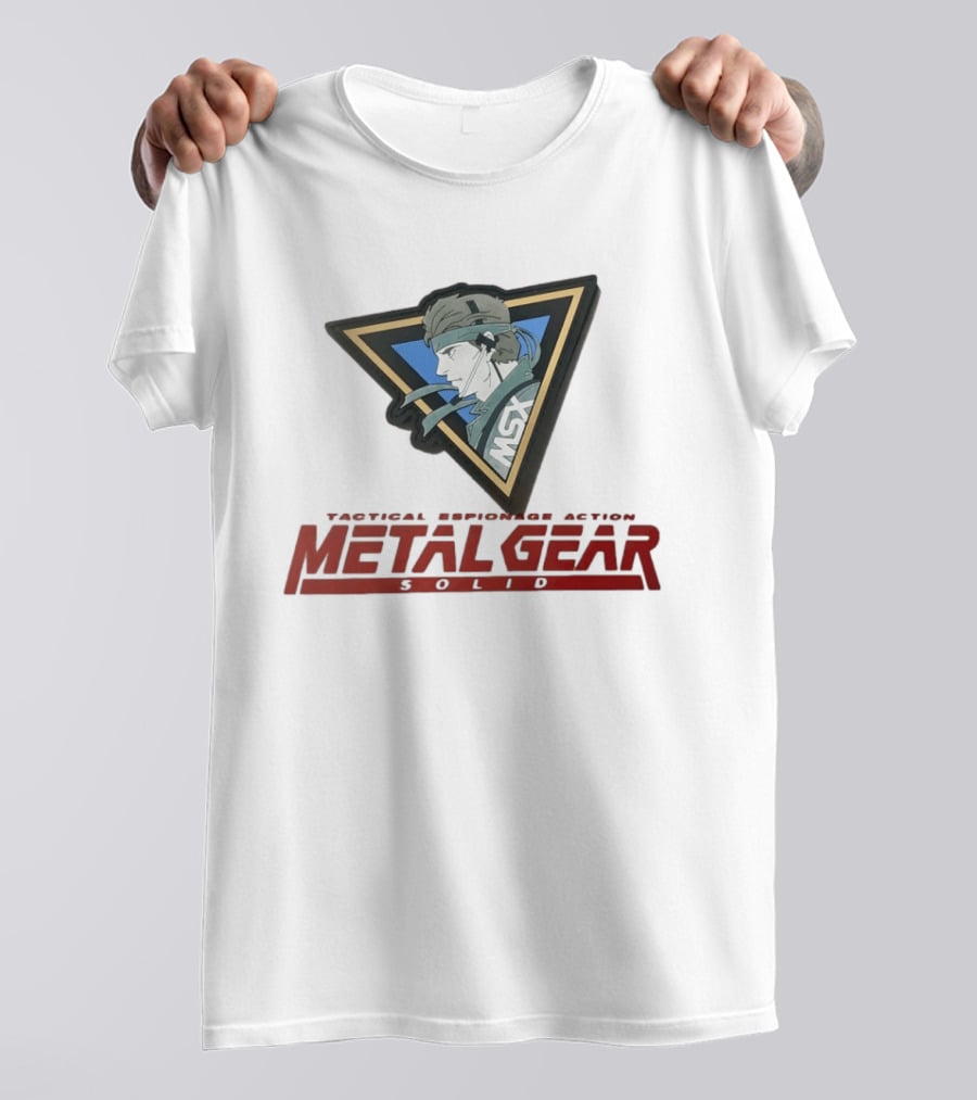 Metal Gear Solid MSX Tactical Espionage Action Hero T-Shirt