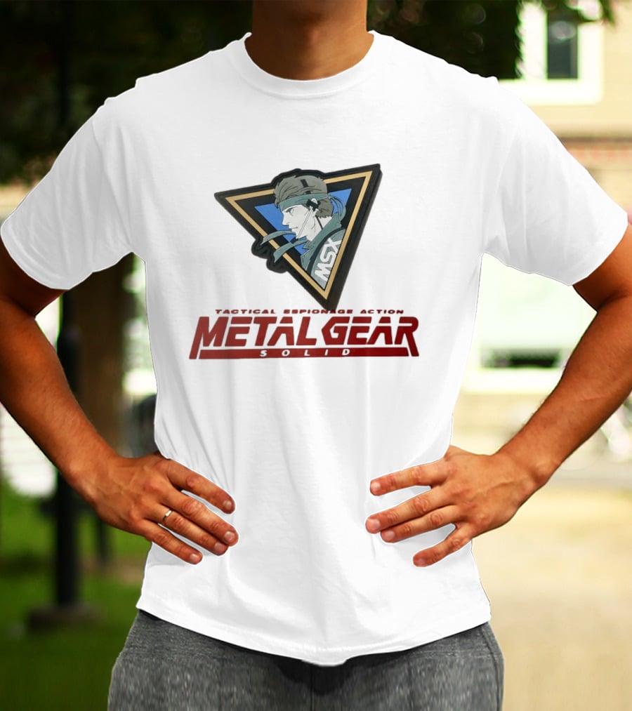 Metal Gear Solid MSX Tactical Espionage Action Hero T-Shirt