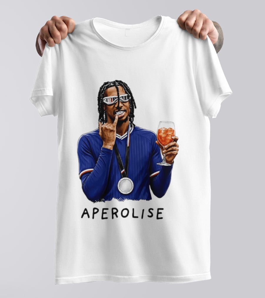 Michael Olise Aperolise Crystal Palace Player Celebration T-Shirt