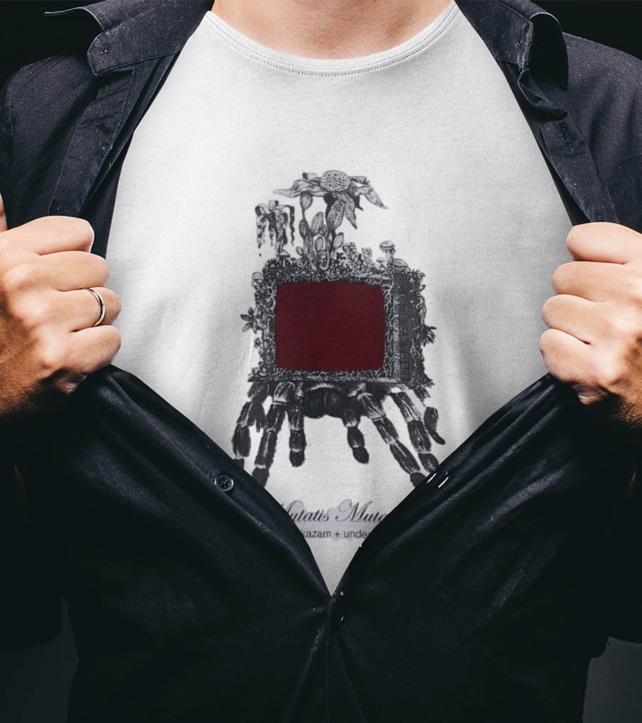 Mutatis Mutandis Alakazam Undercover Tarantula Botanical Frame T-Shirt