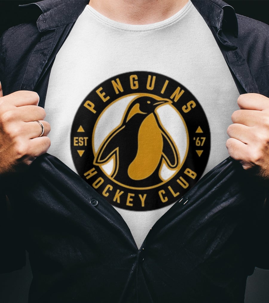 Penguins Hockey Club Est 1967 NHL Circular T-Shirt