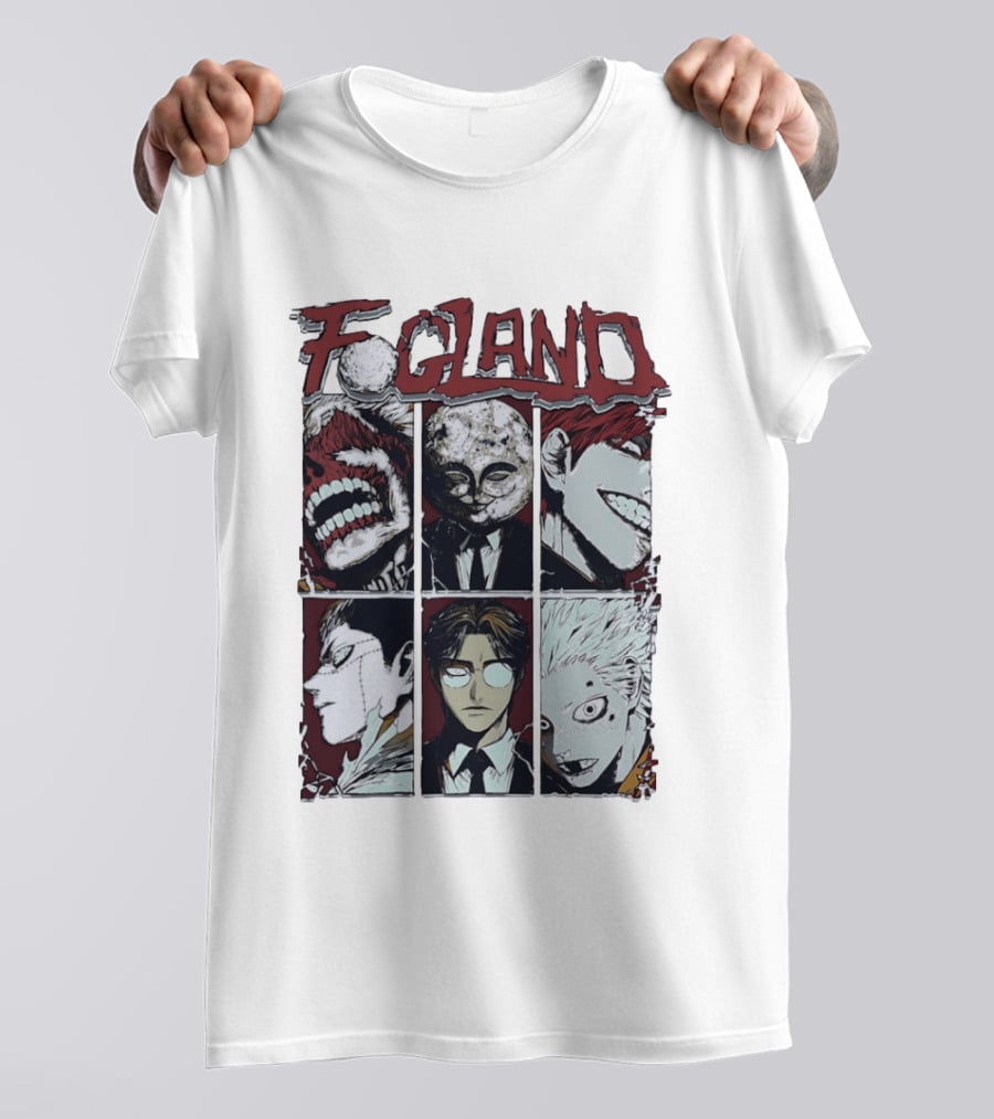FOGLAND Jujutsu Kaisen Satoru Gojo Suguru Geto Mahito Hanami Jogo Dagon Anime Characters T-Shirt