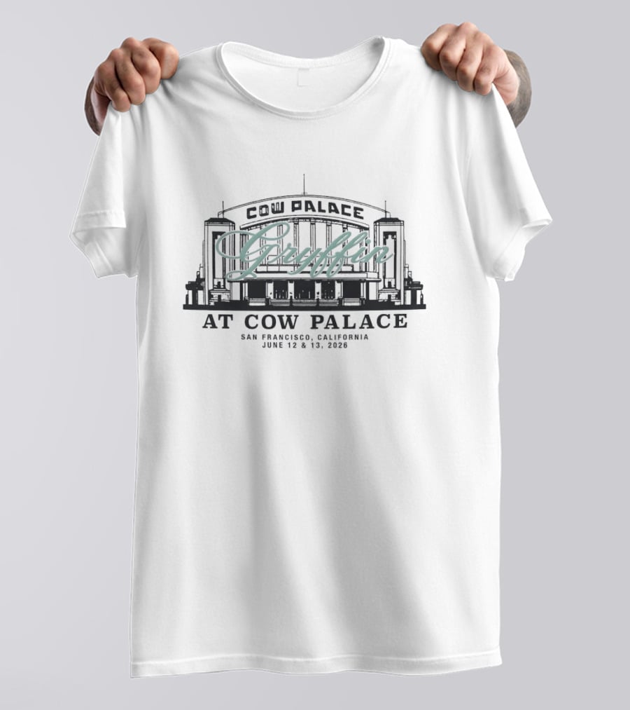 Gryffin Cow Palace San Francisco June 12 13 2020 T-Shirt