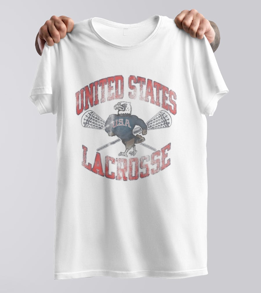 United States Lacrosse USA Eagle T-Shirt