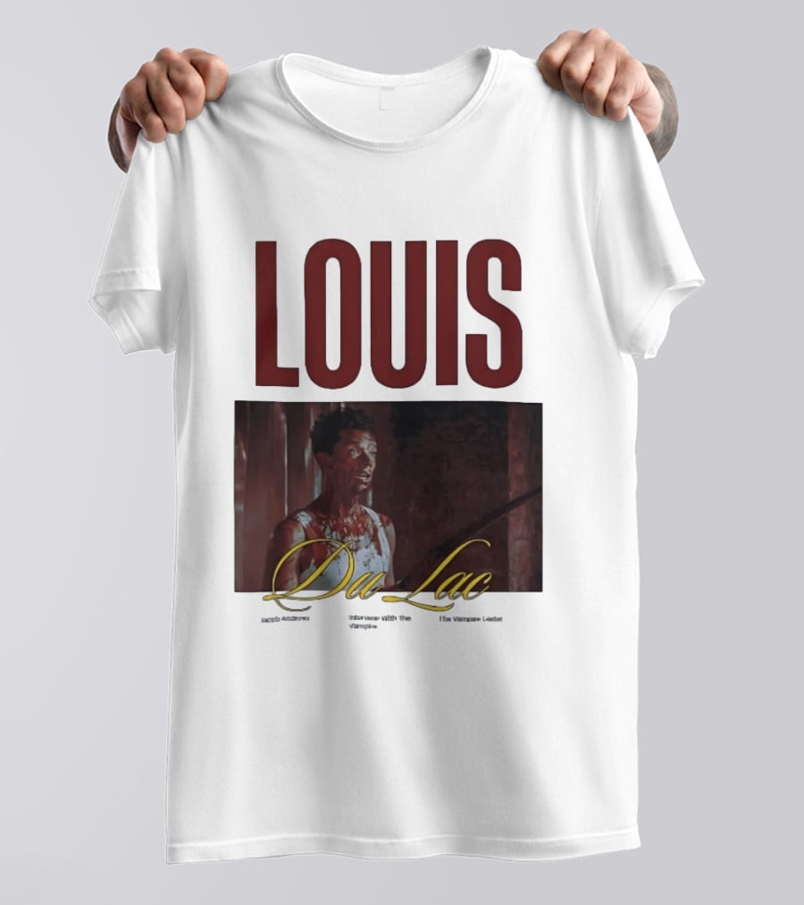 Louis Du Lac Jacob Anderson Interview With The Vampire Bootleg T-Shirt