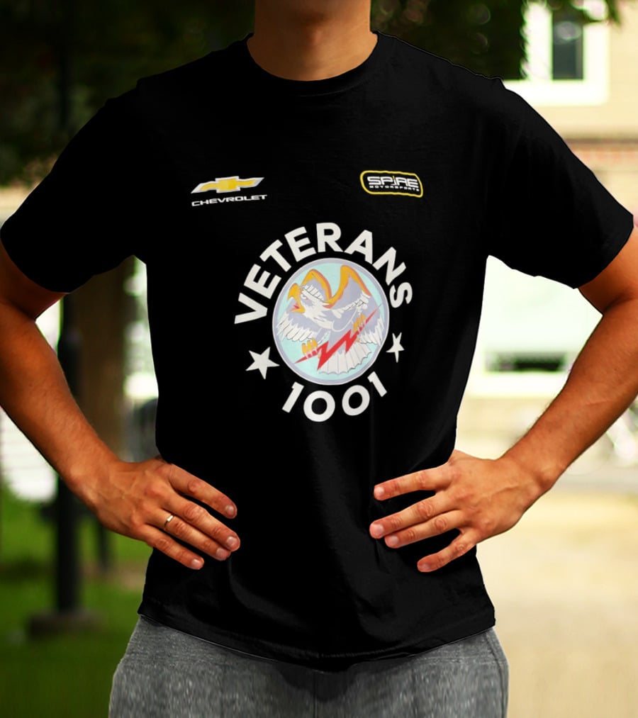 Veterans 1001 Spire Motorsports Chevrolet Eagle Legends T-Shirt
