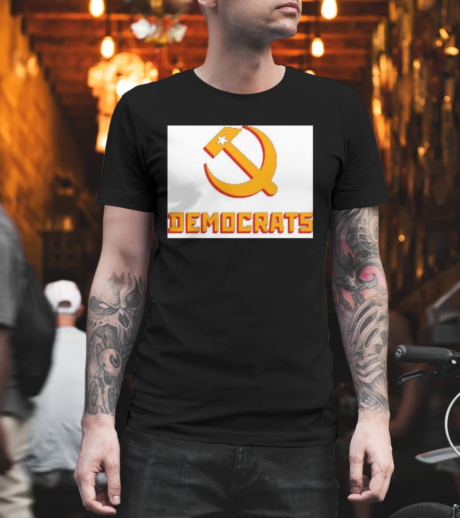 Zohran's Communist Democrats Hammer And Sickle T-Shirt
