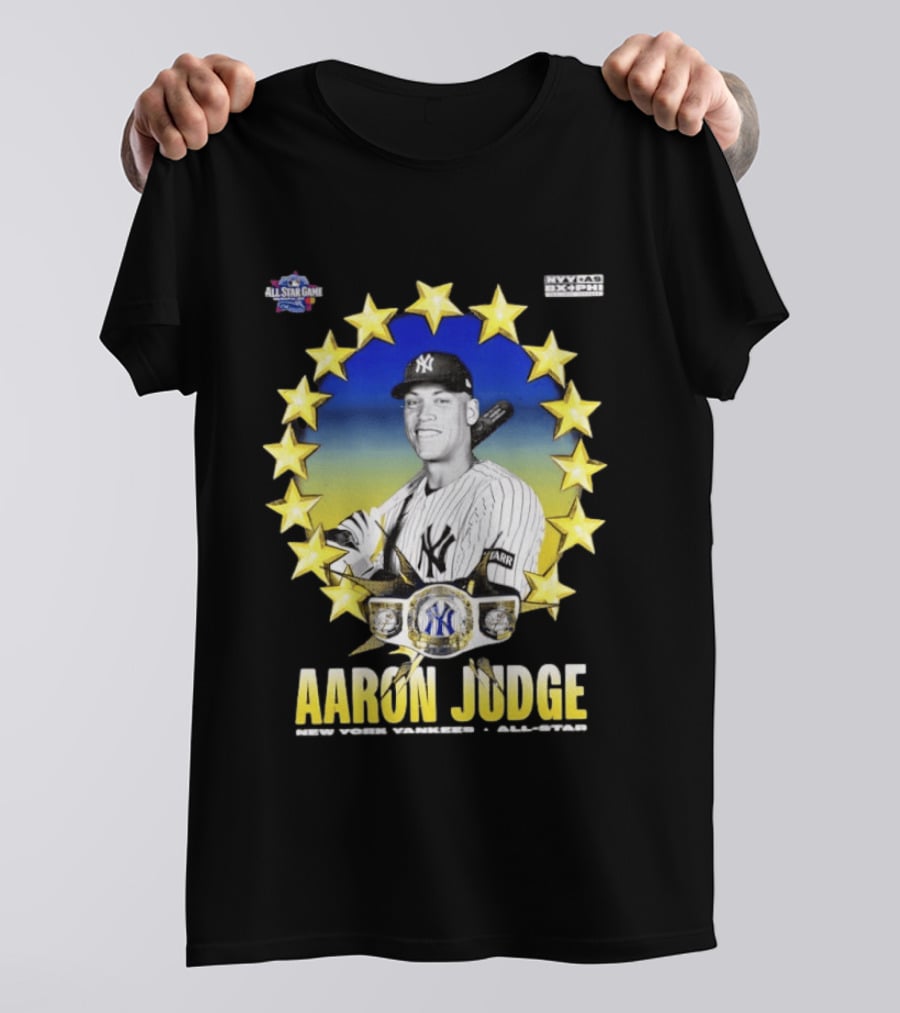 Aaron Judge New York Yankees All Star MVP 2026 Philadelphia Event Stars T-Shirt
