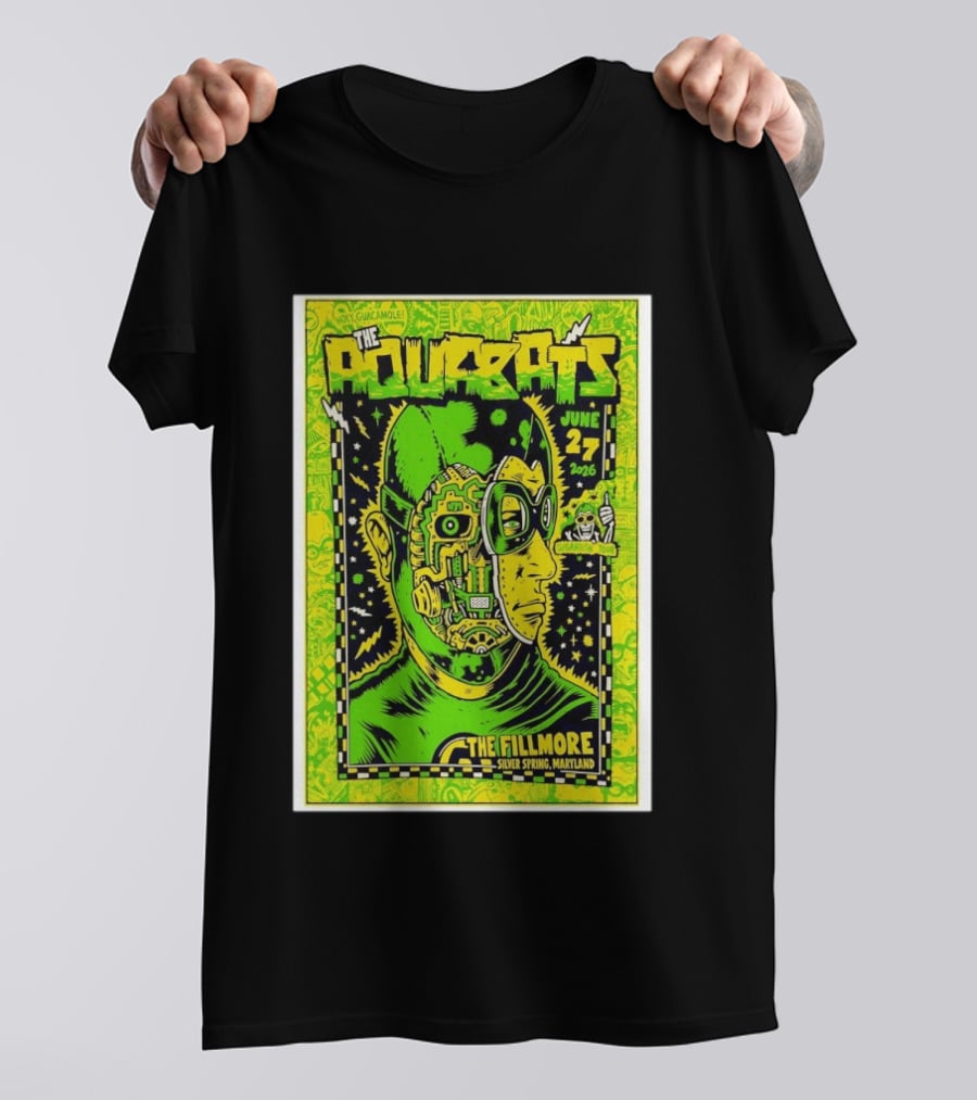Guacamole The Aquabats Tour June 27 2026 The Fillmore Silver Spring Maryland T-Shirt