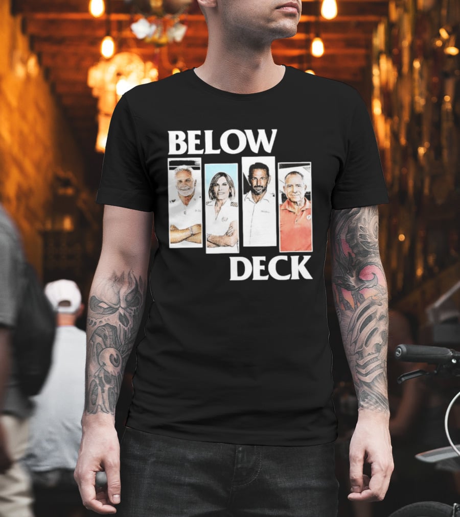 Below Deck Captains Lee Rosbach Sandy Yawn Portraits T-Shirt