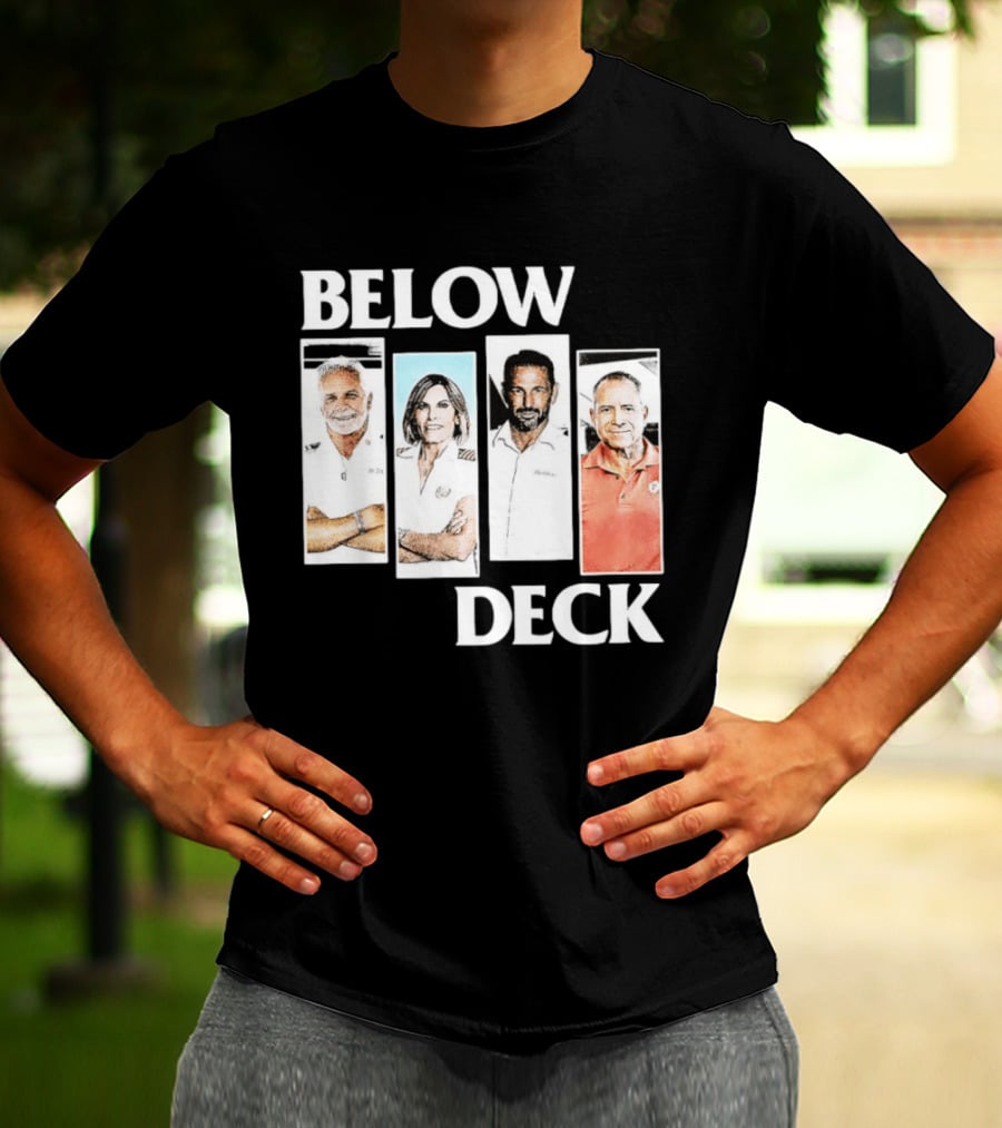 Below Deck Captains Lee Rosbach Sandy Yawn Portraits T-Shirt