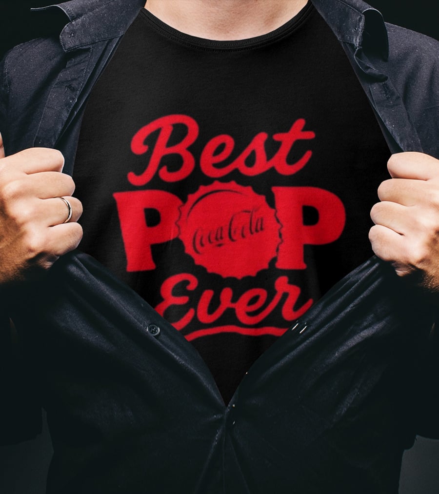 Best Pop Ever Coca Cola Bottle Cap T-Shirt