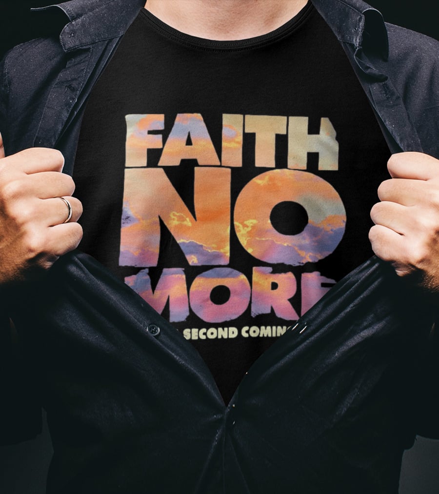 Faith No More The Second Coming Sunset Cloud Band T-Shirt