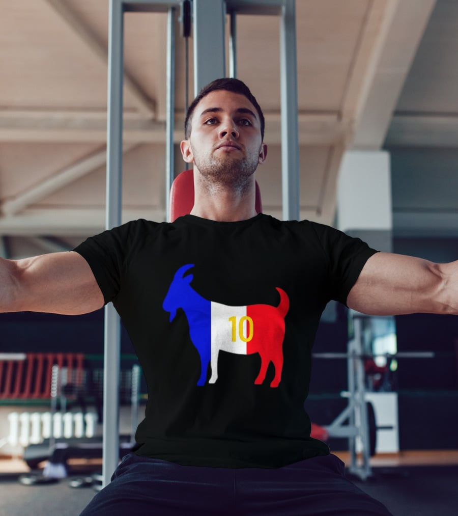 France Goat 10 Kylian Mbappe French Football Soccer Legend T-Shirt