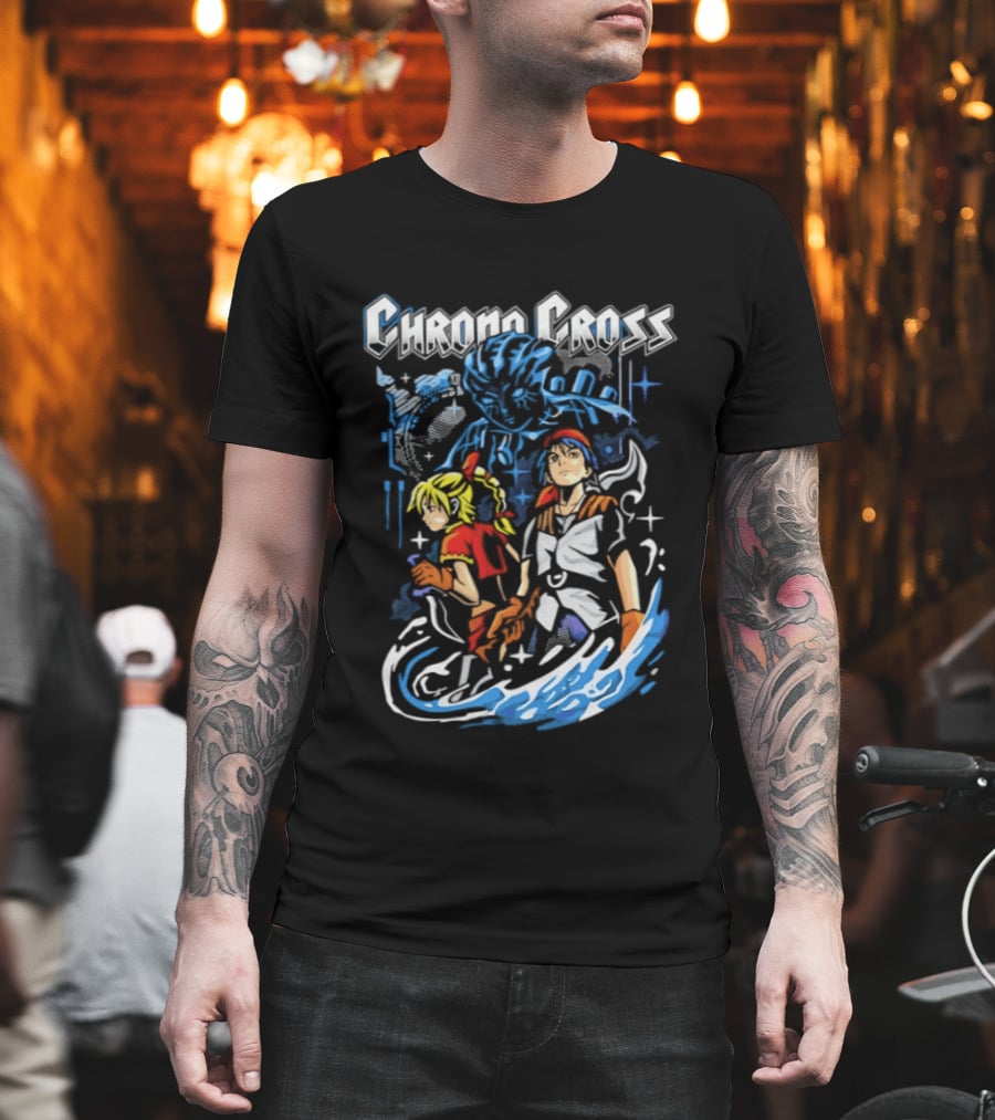 Chrono Cross Shattered Dimensions RPG Characters Adventure Gaming T-Shirt