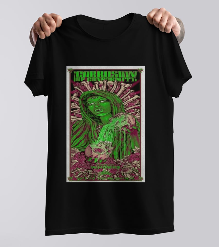 Corrosion Of Conformity Houston Witches July 6 2026 T-Shirt