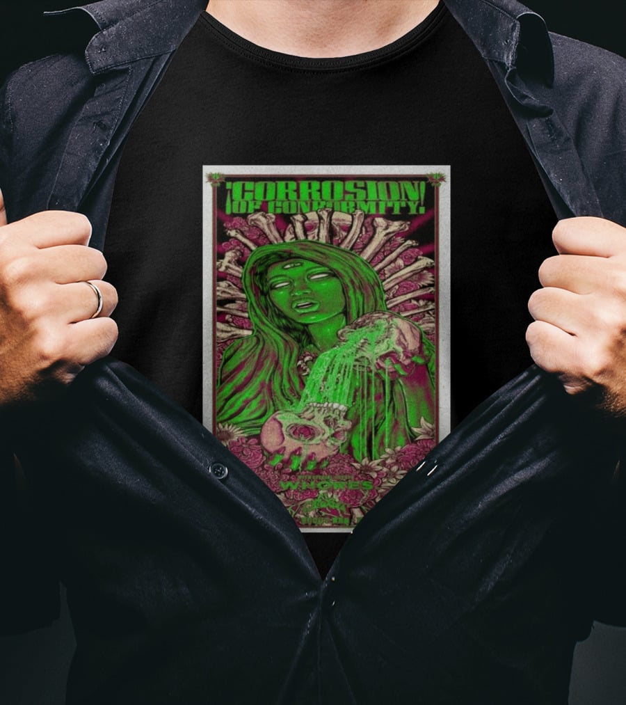 Corrosion Of Conformity Houston Witches July 6 2026 T-Shirt