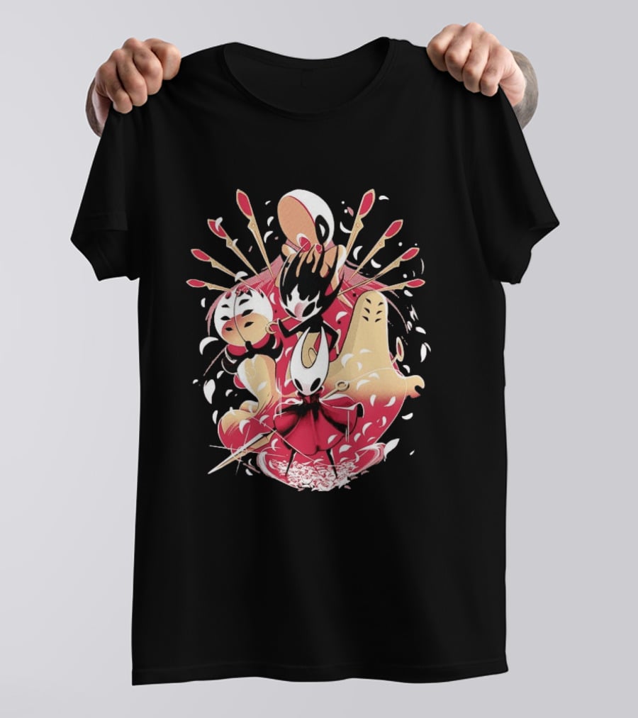 Hollow Knight Silksong Silk Showdown Hornet Needle Battle T-Shirt