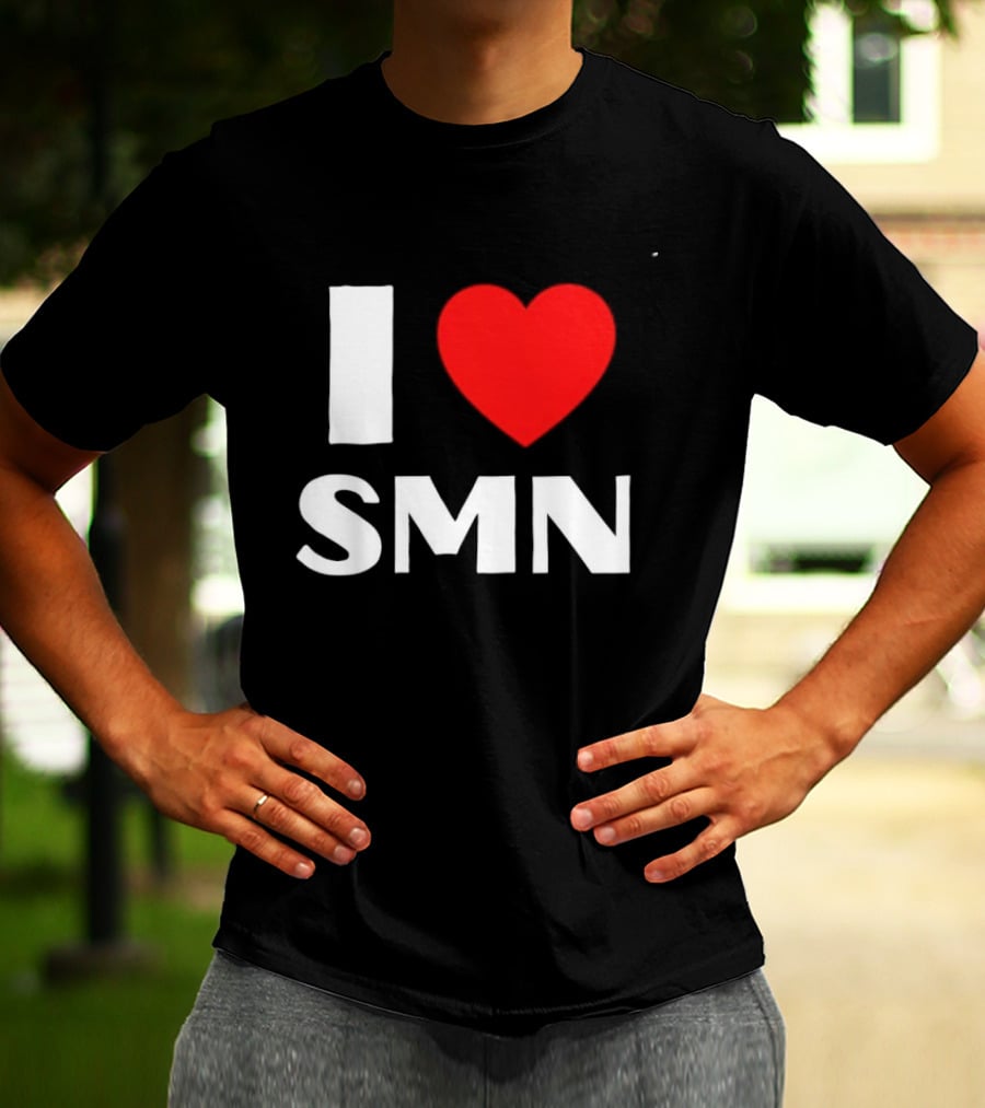 I Love SMN Heart T-Shirt