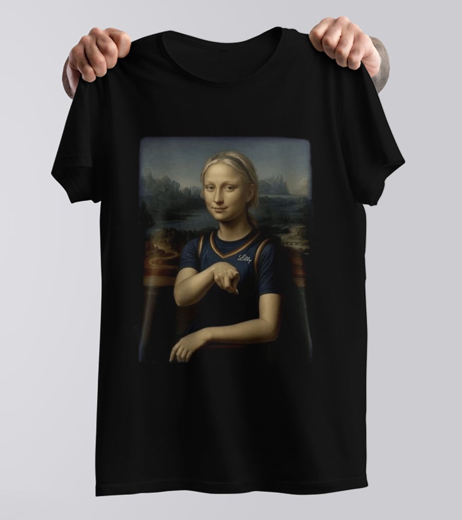Lilly Indiana Fever 2026 Sophie Cunningham Mona Lisa Meme T-Shirt