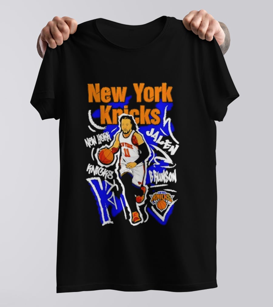 New York Knicks Jalen Brunson MVP Players NBA Basketball T-Shirt