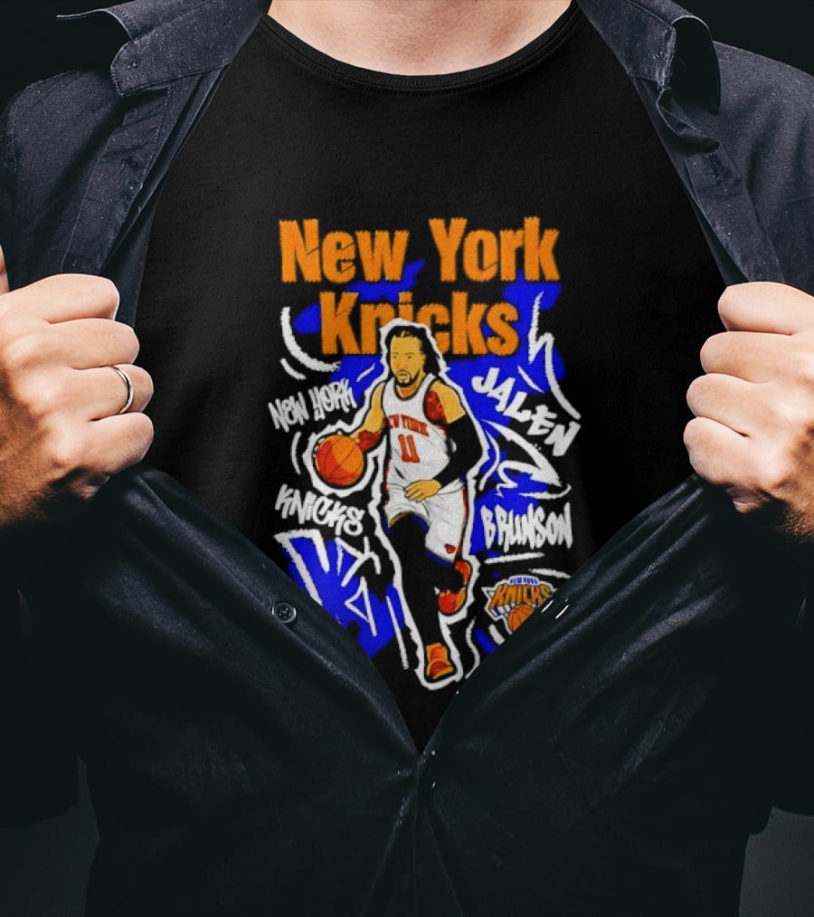 New York Knicks Jalen Brunson MVP Players NBA Basketball T-Shirt