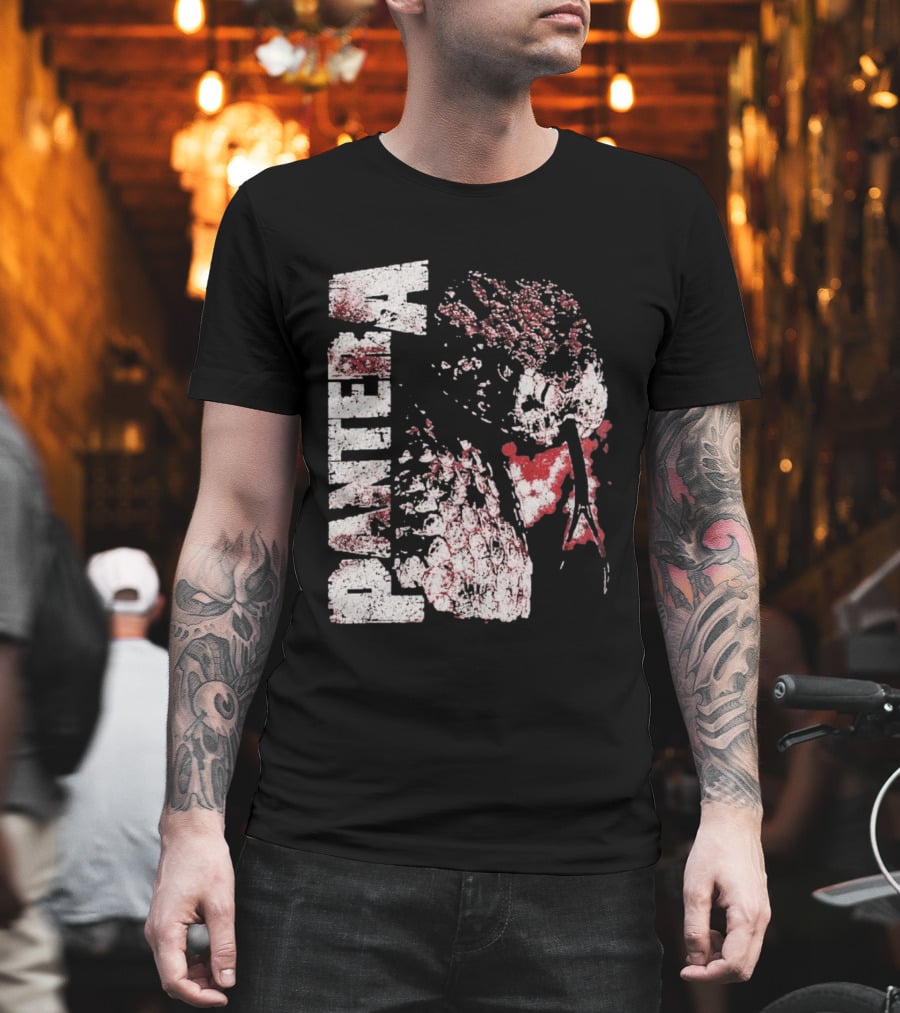Pantera UK And EU Tour 2026 Rattlesnake Snake Skull Band T-Shirt