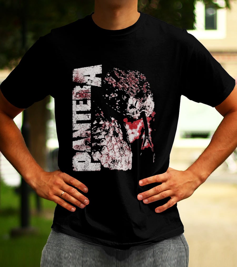 Pantera UK And EU Tour 2026 Rattlesnake Snake Skull Band T-Shirt