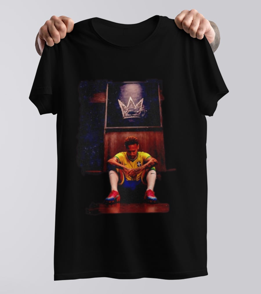 Neymar King The Last Samba Brazil Soccer Legend T-Shirt