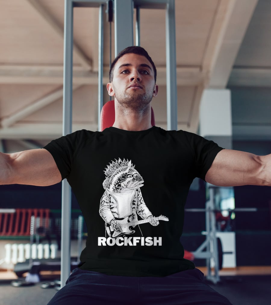 Rockfish Jacket Electric Guitar Performance T-Shirt