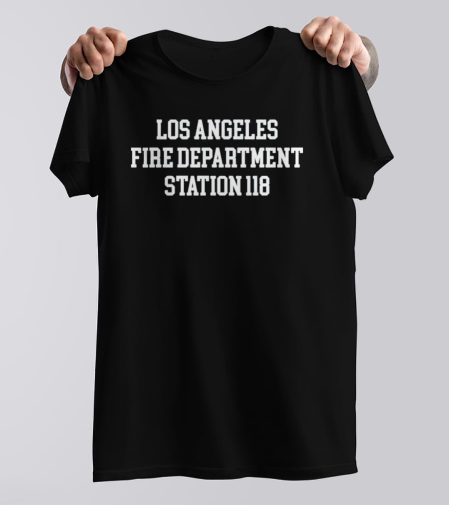 Los Angeles Fire Department Station 118 Crew Team T-Shirt