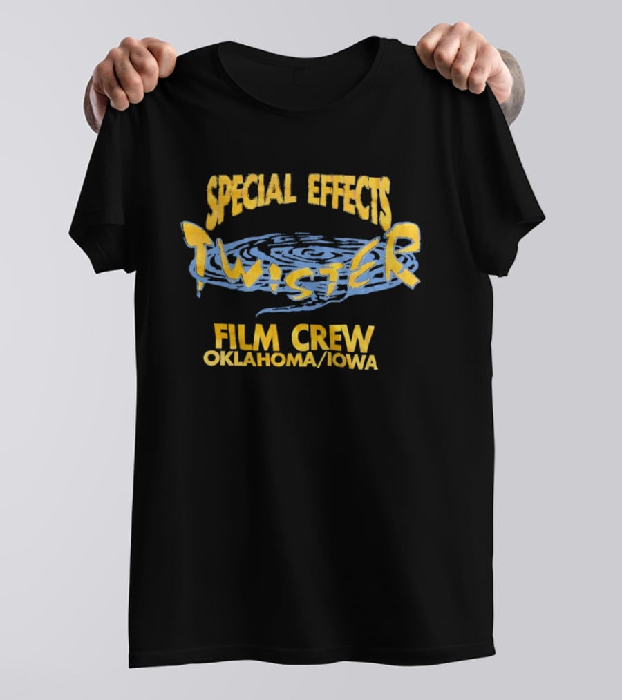 Special Effects Twister Film Crew Oklahoma Iowa T-Shirt