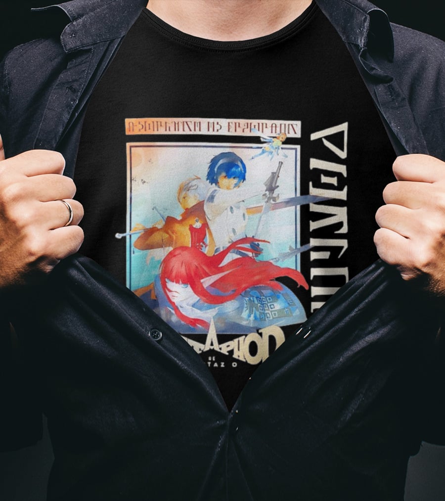 Metaphor ReFantazio Characters Fantasy Art Gaming Adventure T-Shirt