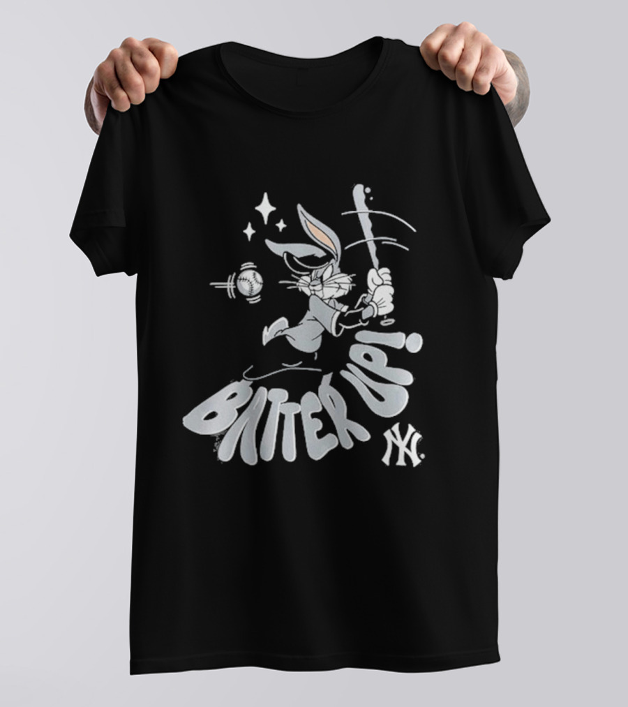 New York Yankees X Looney Tunes Batter Up Bugs Bunny 2026 T-Shirt