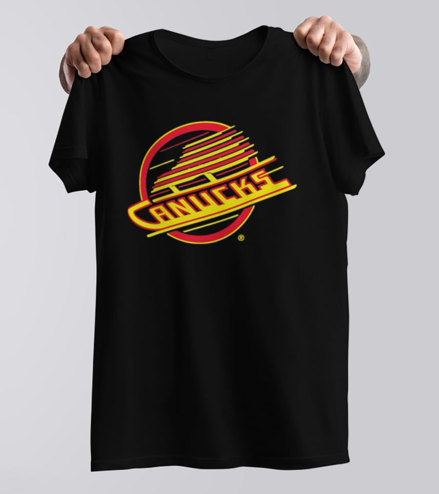 Vancouver Canucks Skate Logo NHL Hockey T-Shirt