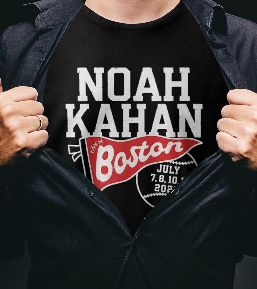 Noah Kahan Boston Fenway Park July 2026 T-Shirt