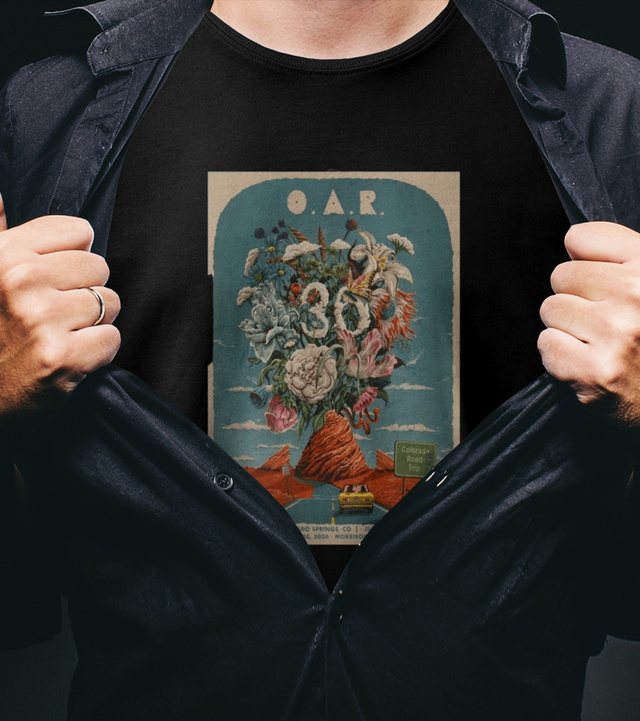 O.A.R. Colorado Road Trip Tour Morrison June 20 2026 T-Shirt