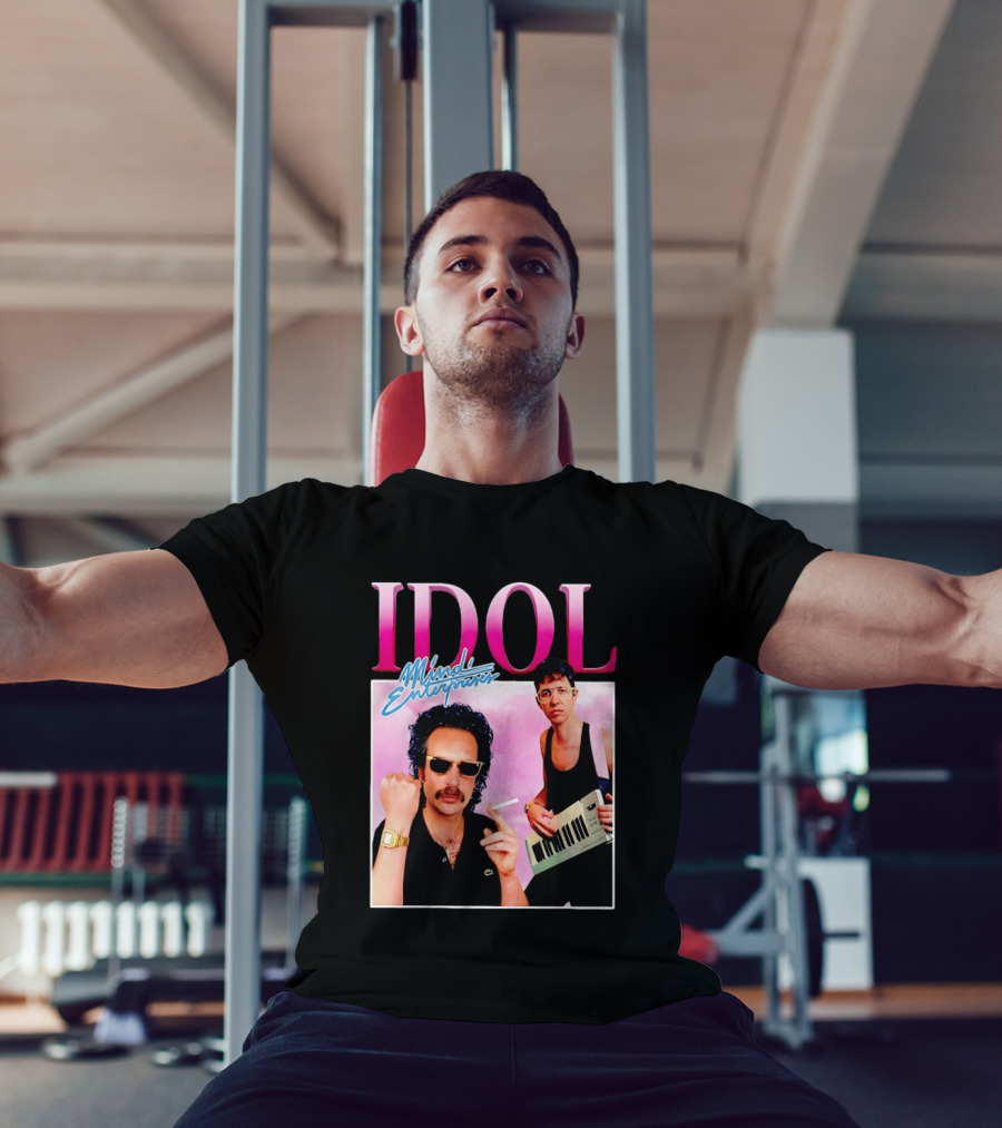 IDOL Mindi Enterprises Band Photo Retro 80s T-Shirt