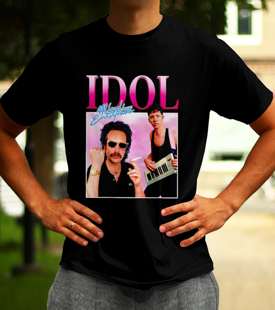 IDOL Mindi Enterprises Band Photo Retro 80s T-Shirt
