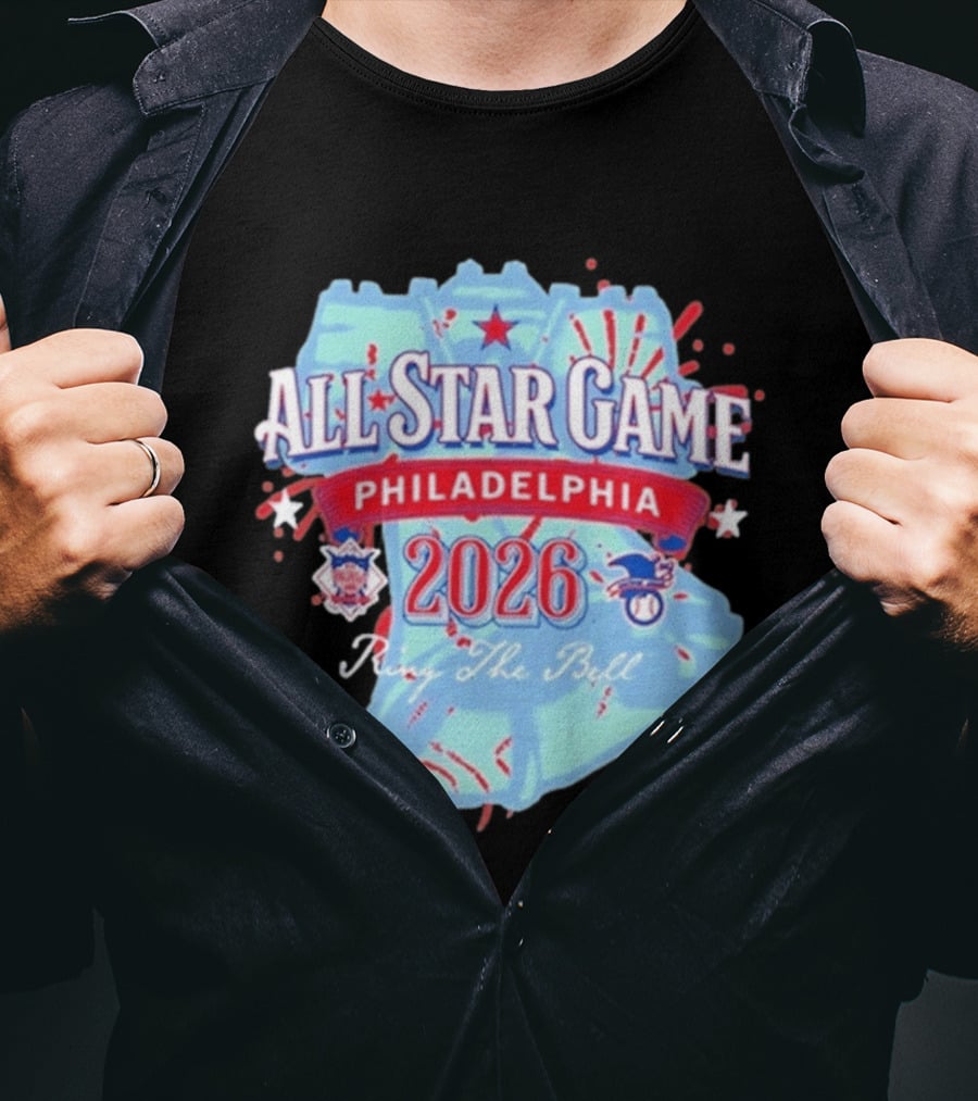 Philadelphia 2026 All Star Game Ring The Bell T-Shirt