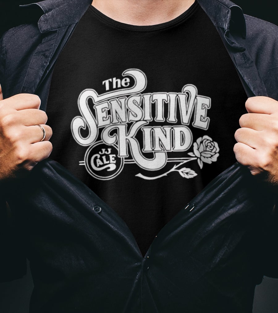 JJ Cale The Sensitive Kind Roses Vintage Blues Rock T-Shirt