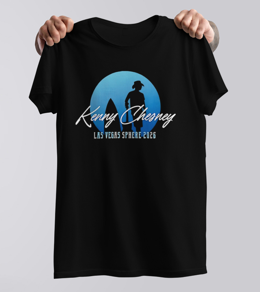 Kenny Chesney 2026 Las Vegas Sphere Country Music Event T-Shirt