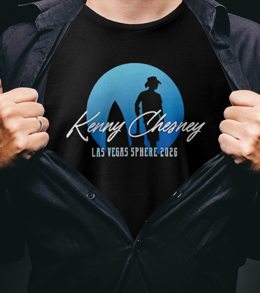 Kenny Chesney 2026 Las Vegas Sphere Country Music Event T-Shirt