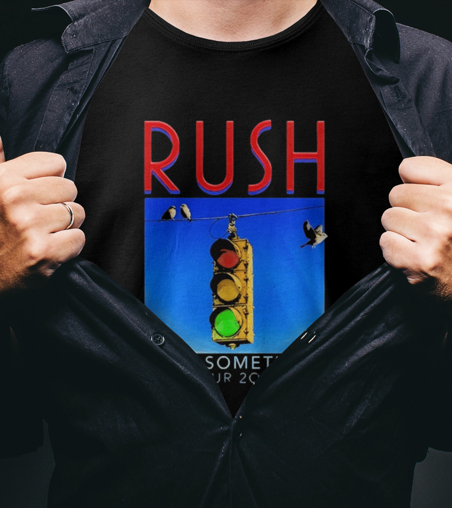 Rush Fifty Something Tour 2026 Traffic Light T-Shirt