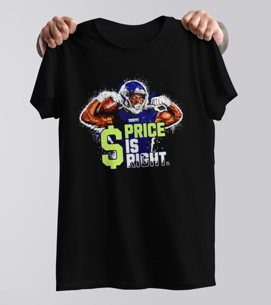 Seattle Seahawks Price Is Right Football Seahawks Today T-Shirt