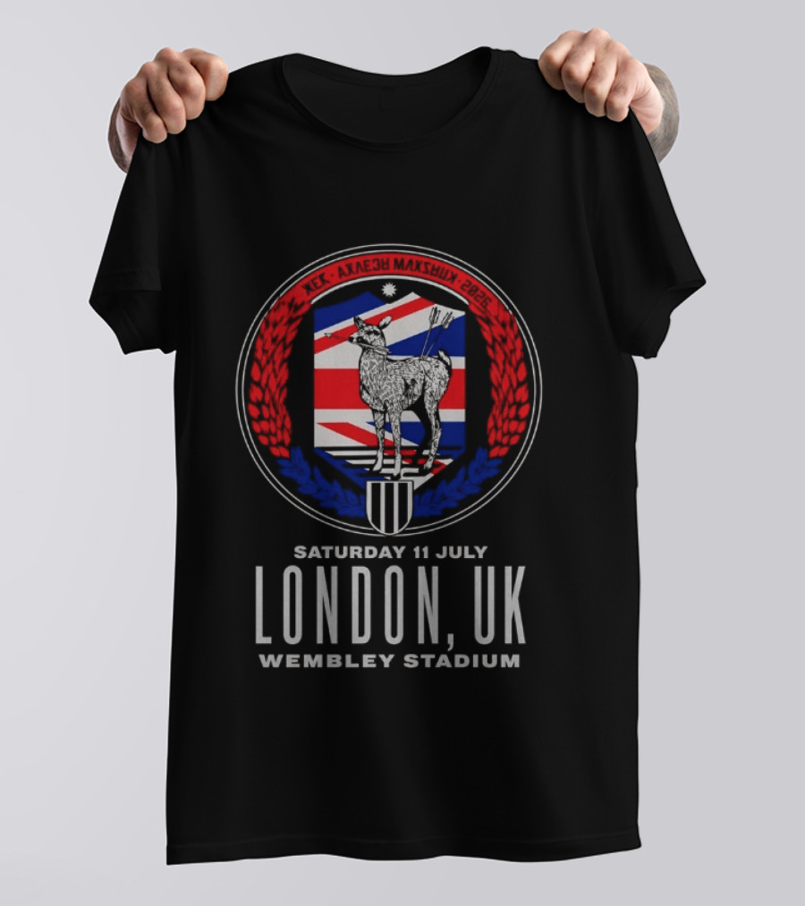 My Chemical Romance London UK Wembley Stadium 11 July 2026 Exclusive T-Shirt