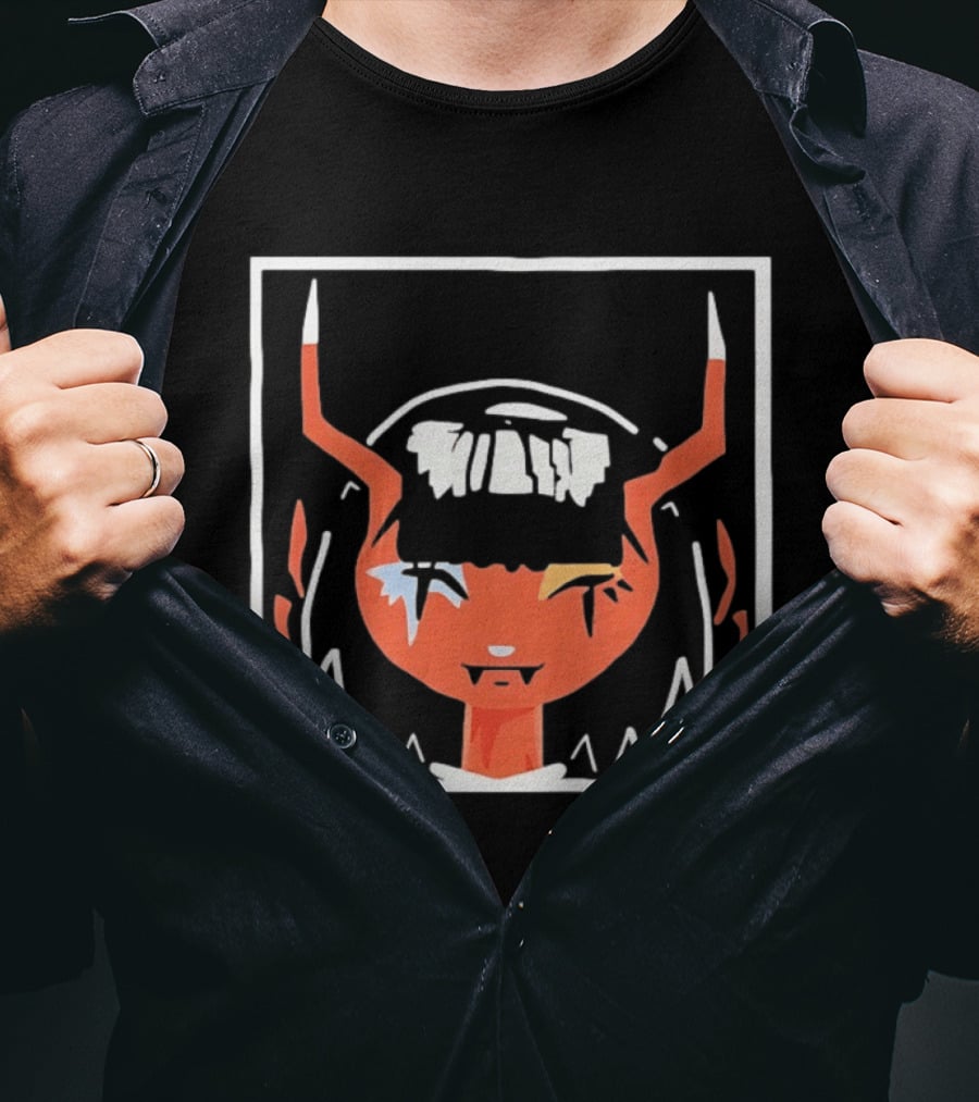 Anime Demon Girl Horned T-Shirt