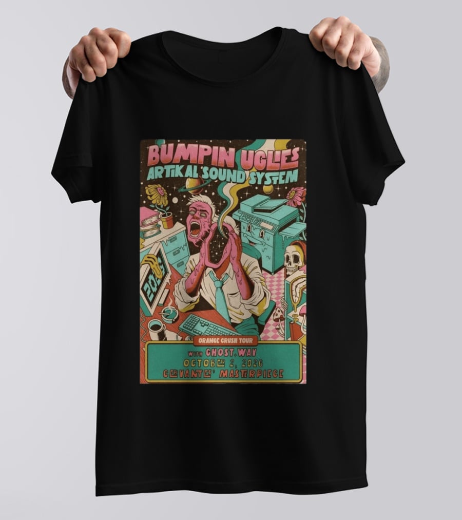 Bumpin Uglies Oct 2 2026 Cervantes’ Masterpiece Ballroom In Denver CO T-Shirt