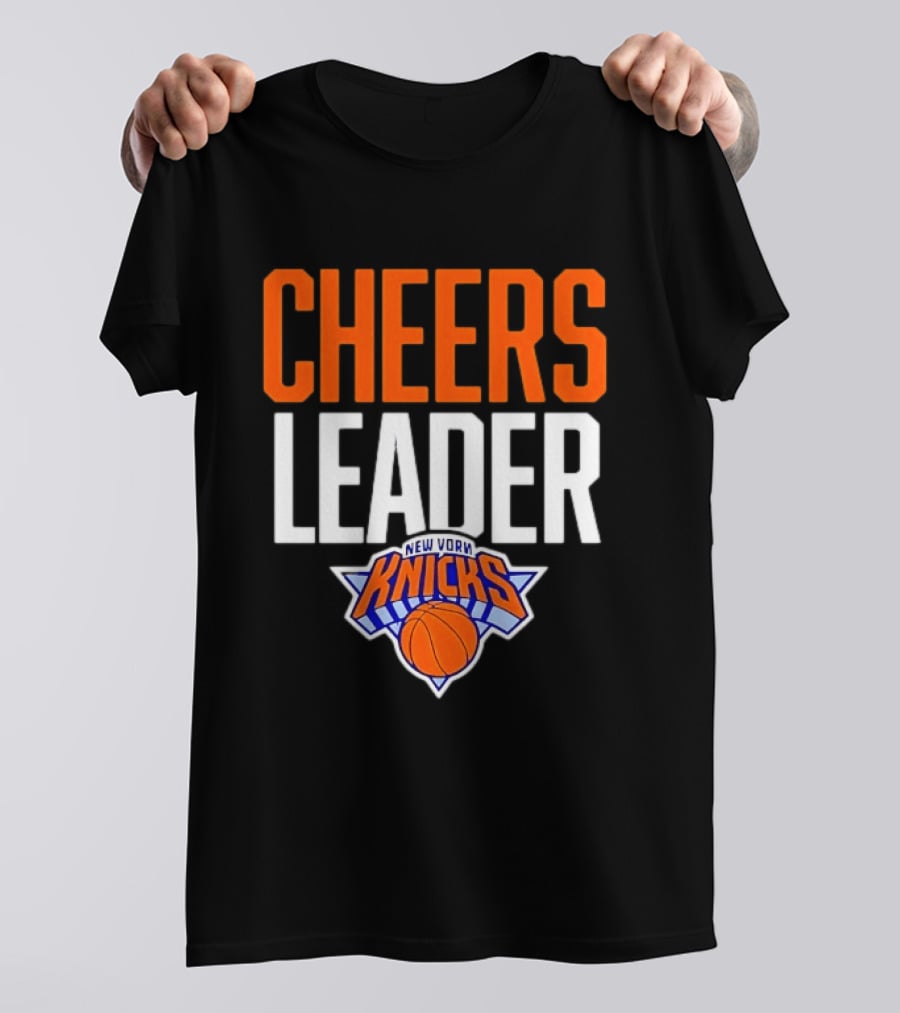 Cheers Leader New York Knicks NBA Basketball T-Shirt