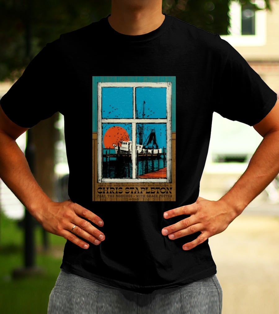 Chris Stapleton June 26 2026 North Charleston SC T-Shirt